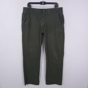 Under Armour Pants Mens 36x32 Dark Green 1241061 Stretch Performance Chino Golf